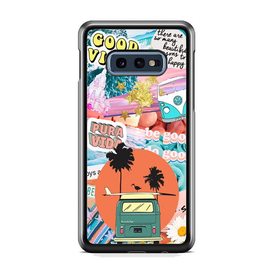 Vacation to The Beach Samsung Galaxy S10E Case