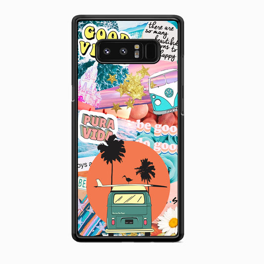 Vacation to The Beach Samsung Galaxy Note 8 Case