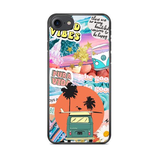 Vacation to The Beach iPhone 8 Case