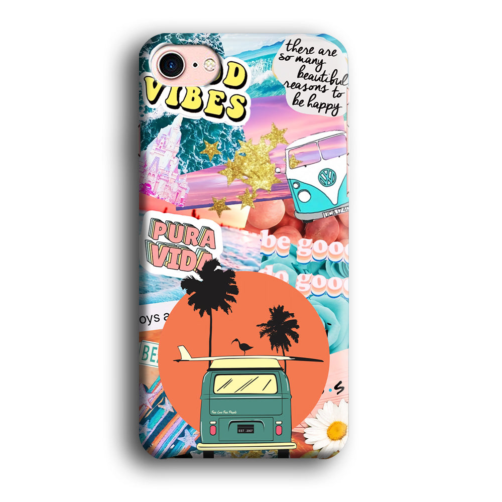 Vacation to The Beach iPhone 7 Case