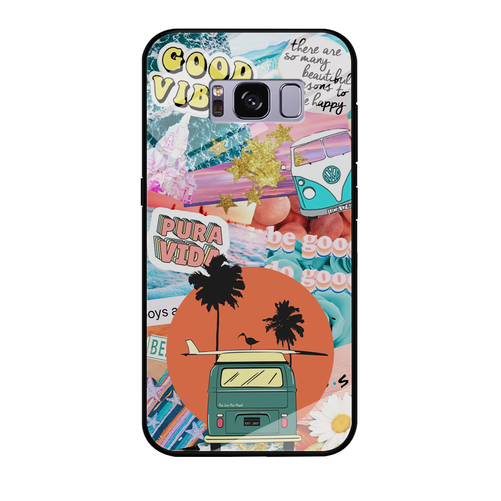 Vacation to The Beach Samsung Galaxy S8 Case