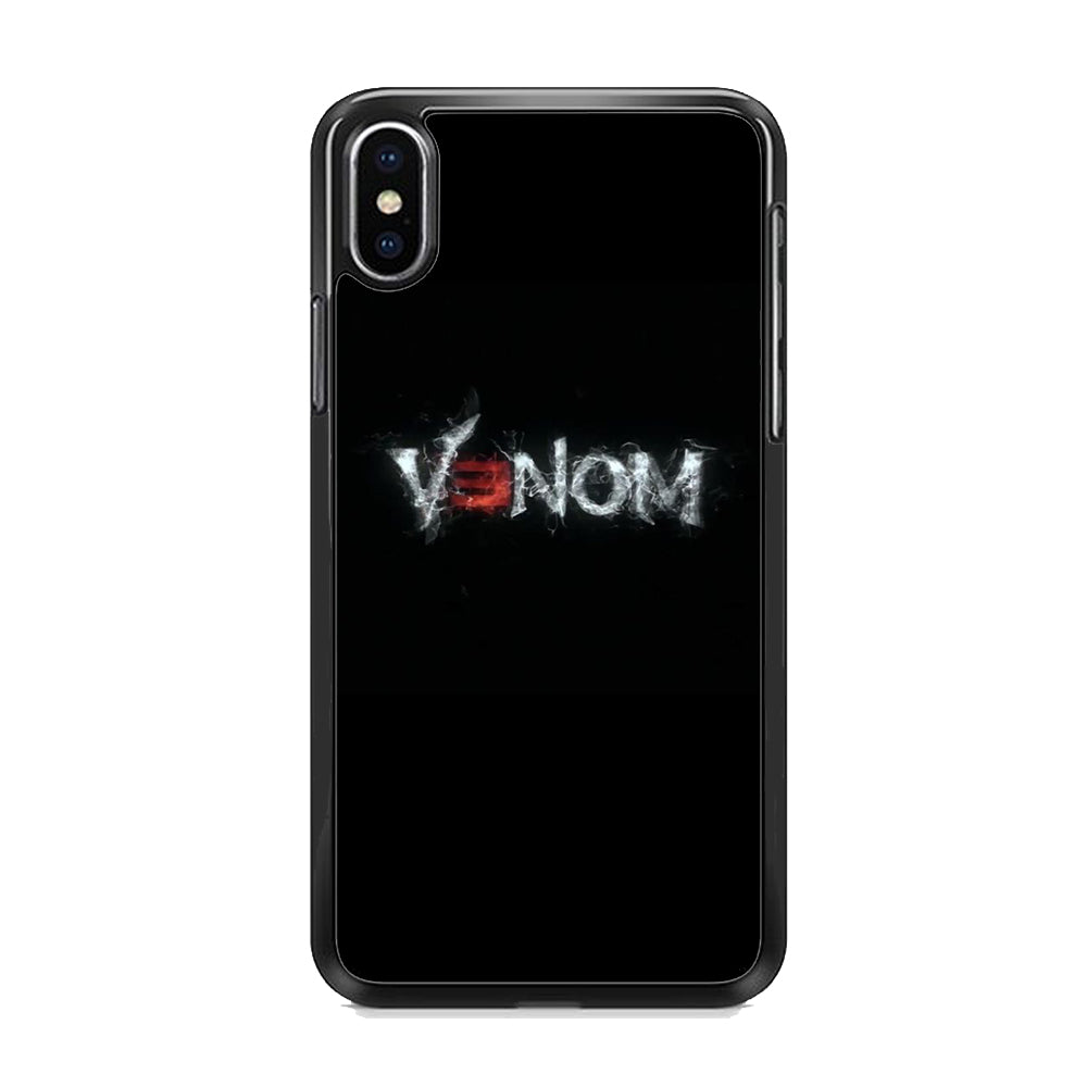 Venom Black Word iPhone X Case