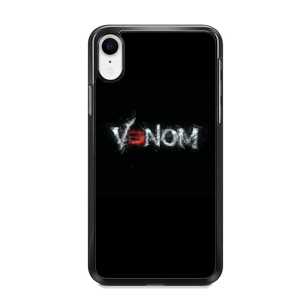 Venom Black Word iPhone XR Case
