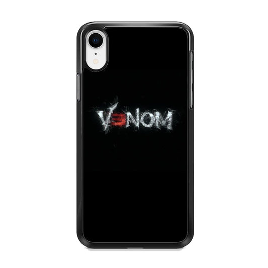 Venom Black Word iPhone XR Case