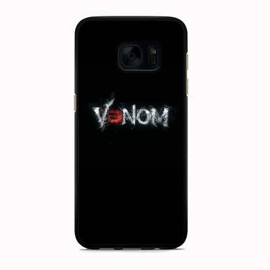 Venom Black Word Samsung Galaxy S7 Edge Case