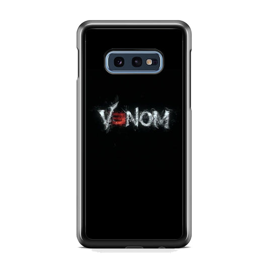 Venom Black Word Samsung Galaxy S10E Case