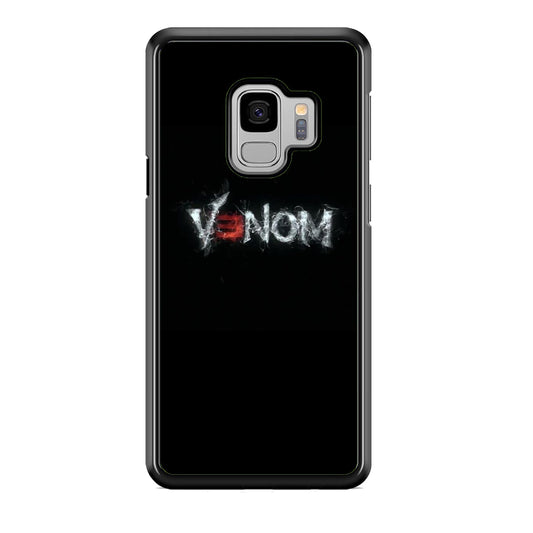 Venom Black Word Samsung Galaxy S9 Case