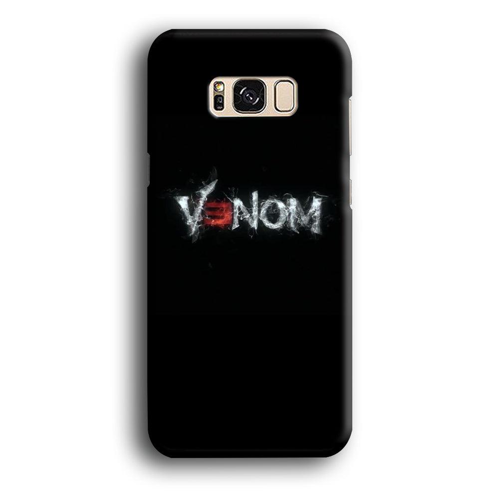 Venom Black Word Samsung Galaxy S8 Case