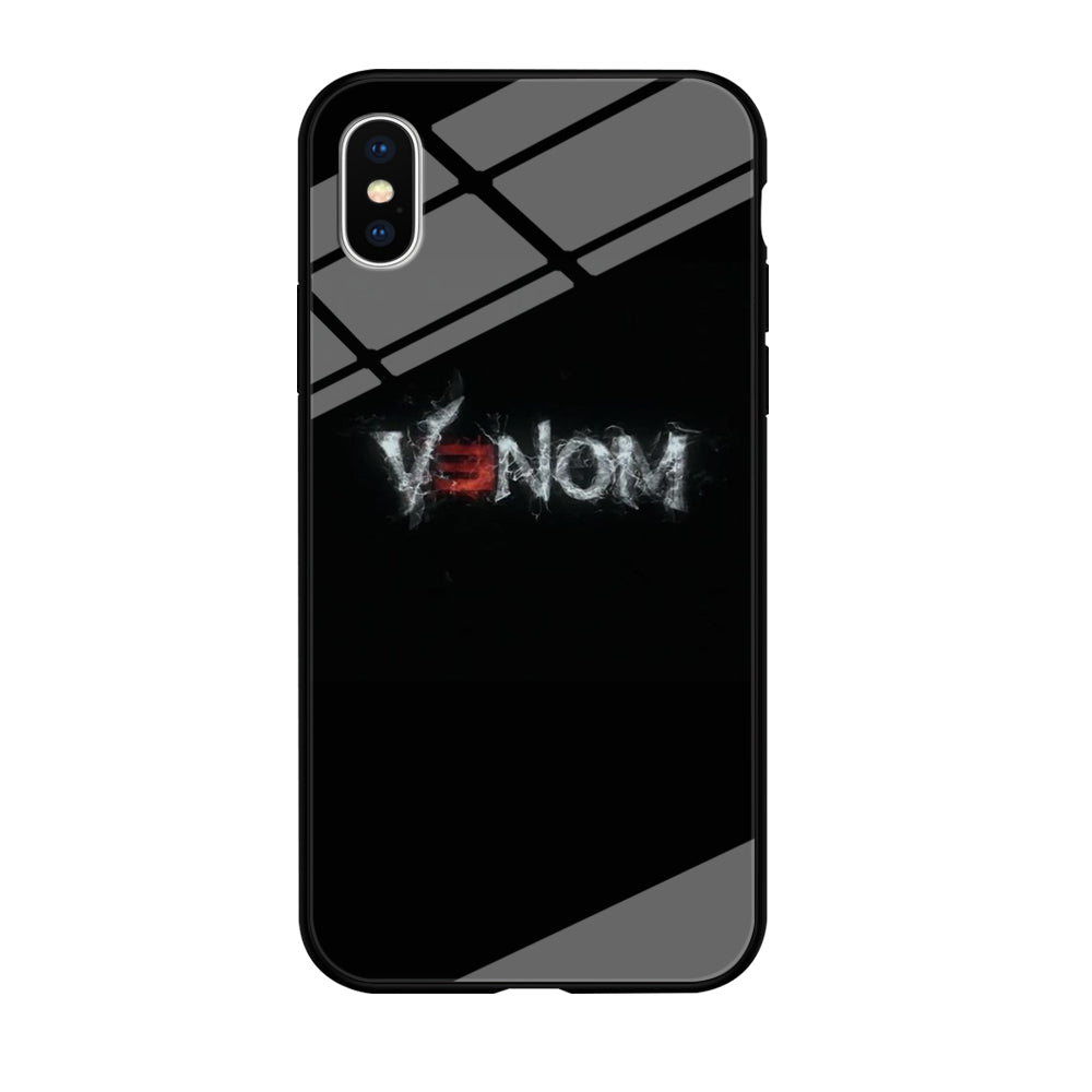 Venom Black Word iPhone X Case