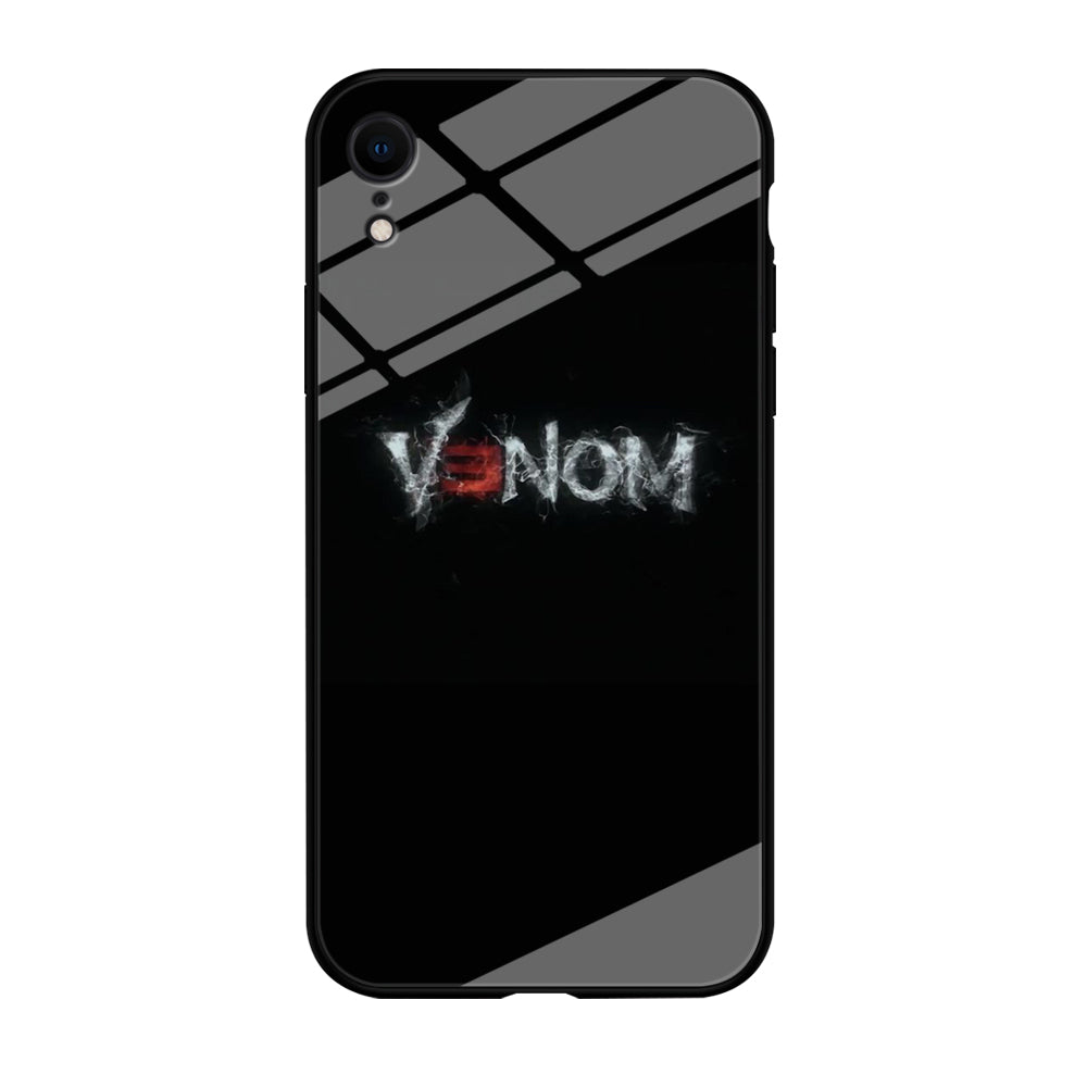 Venom Black Word iPhone XR Case