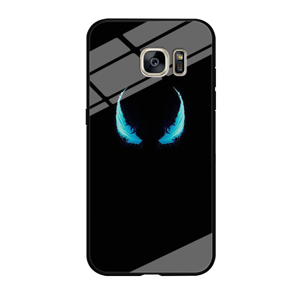 Venom Light Eyes Samsung Galaxy S7 Case Tempered Glass Case