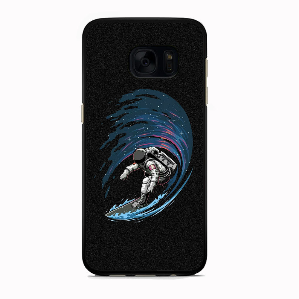Wave In Space Samsung Galaxy S7 Edge Case