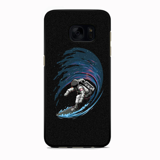 Wave In Space Samsung Galaxy S7 Edge Case