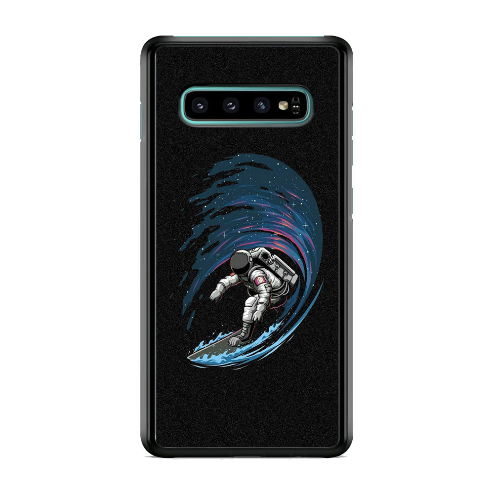 Wave In Space Samsung Galaxy S10 Case