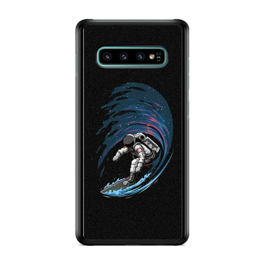 Wave In Space Samsung Galaxy S10 Case