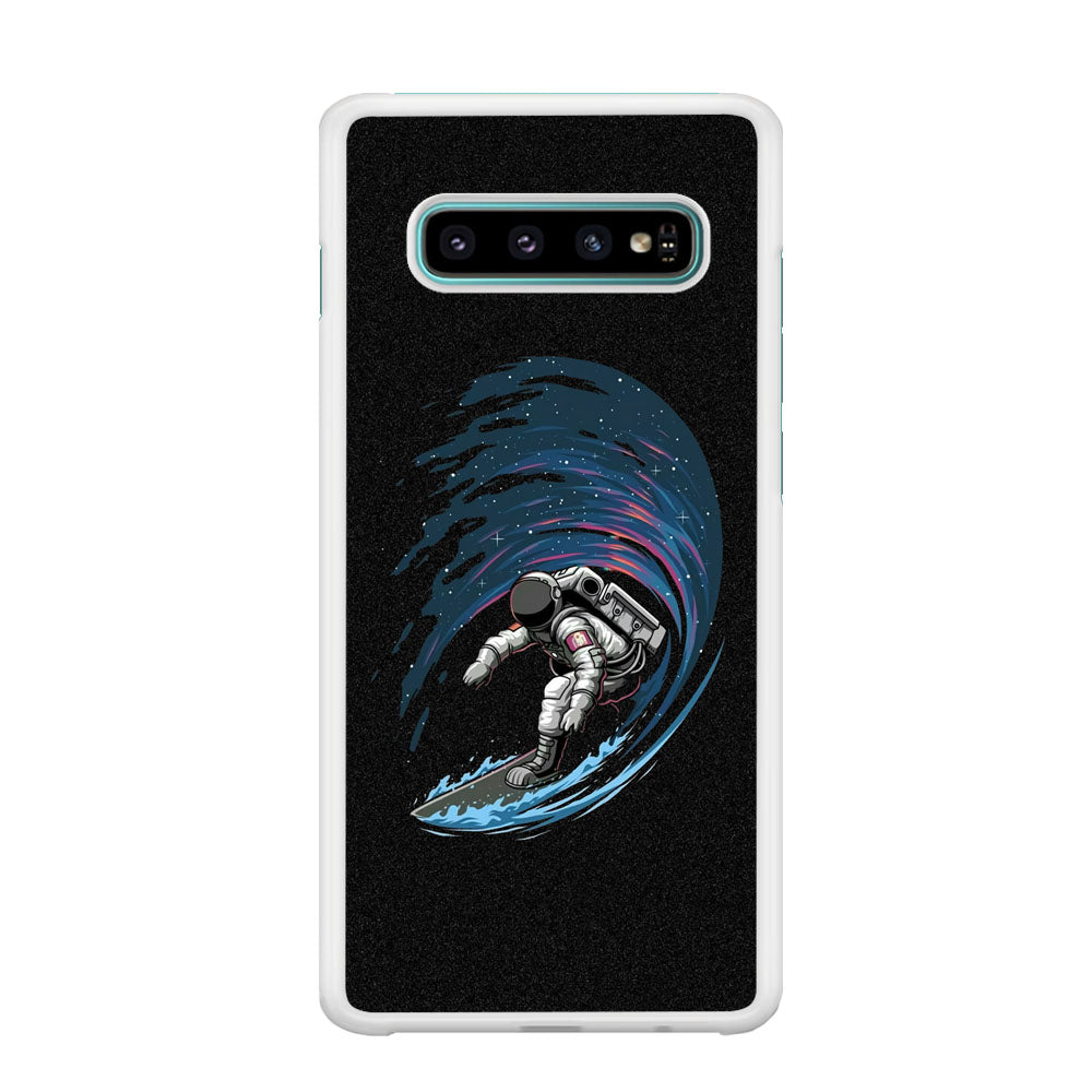 Wave In Space Samsung Galaxy S10 Case