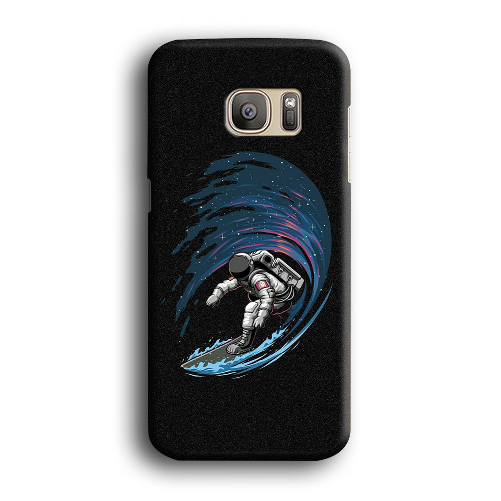 Wave In Space Samsung Galaxy S7 Edge Case