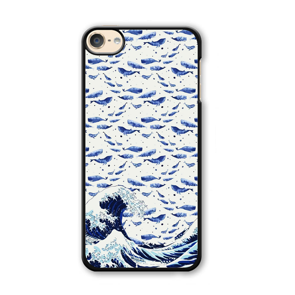 Whale on The Waves iPod Touch 6 Case - Carneyforia