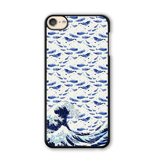 Whale on The Waves iPod Touch 6 Case - Carneyforia