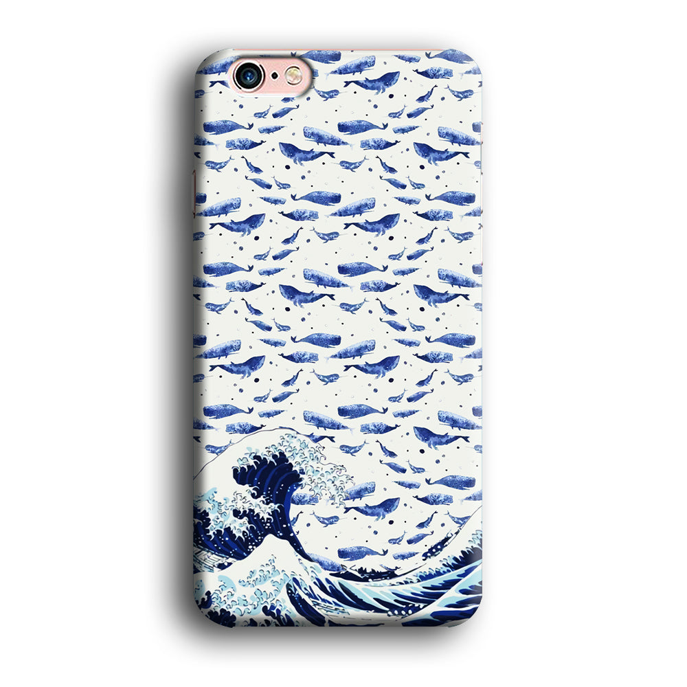 Whale on The Waves iPhone 6 Plus | 6s Plus Case
