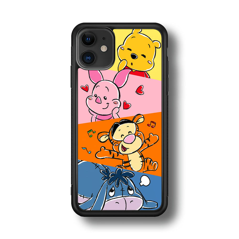 Winnie The Pooh Duty on Plesure iPhone 11 Case