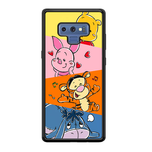 Winnie The Pooh Duty on Plesure Samsung Galaxy Note 9 Case