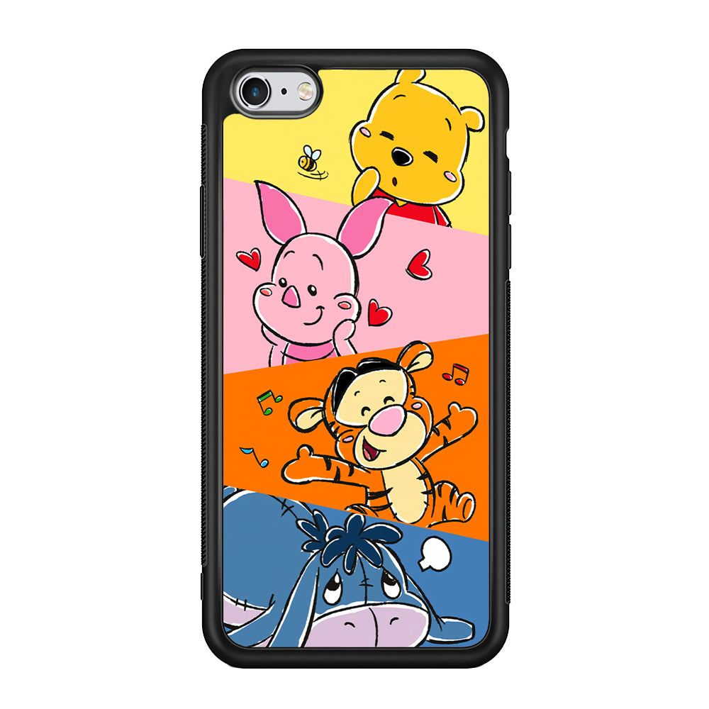 Winnie The Pooh Duty on Plesure iPhone 6 Plus | 6s Plus Case