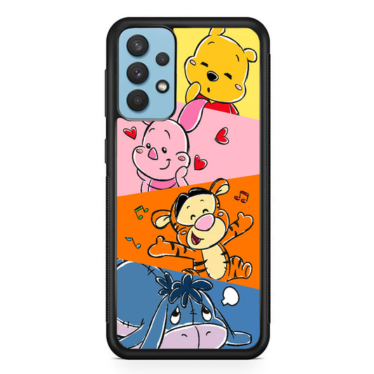 Winnie The Pooh Duty on Plesure Samsung Galaxy A32 Case