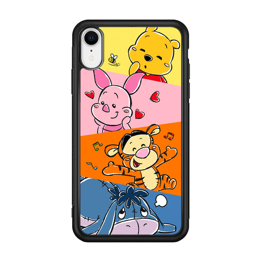 Winnie The Pooh Duty on Plesure iPhone XR Case