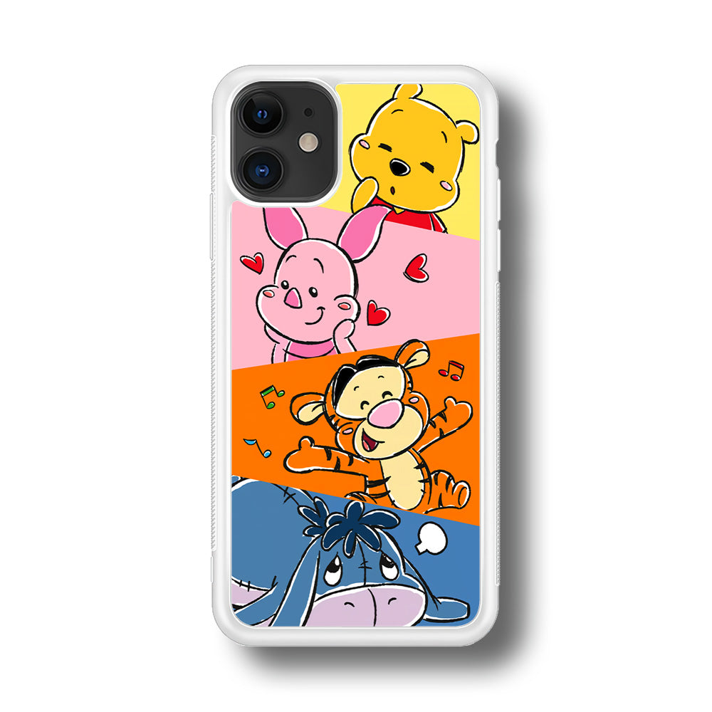 Winnie The Pooh Duty on Plesure iPhone 11 Case