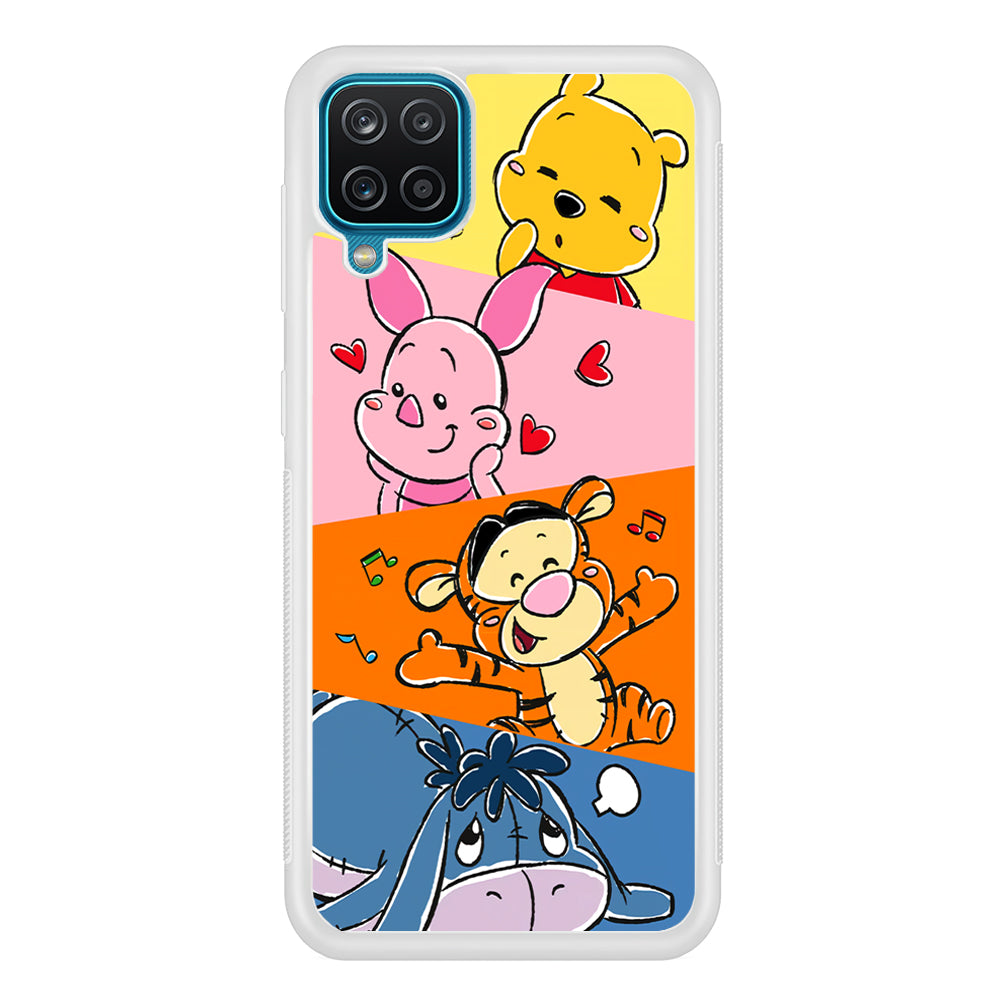 Winnie The Pooh Duty on Plesure Samsung Galaxy A12 Case