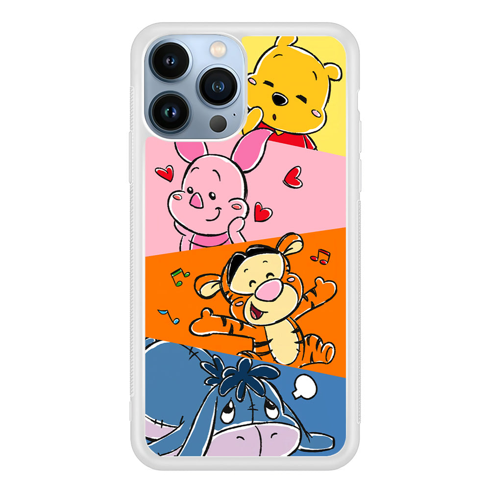 Winnie The Pooh Duty on Plesure iPhone 13 Pro Max Case