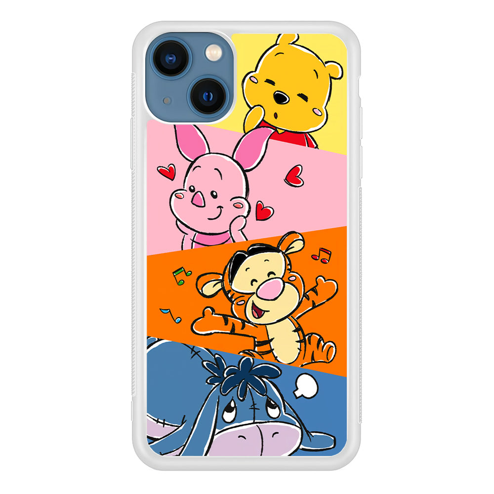 Winnie The Pooh Duty on Plesure iPhone 13 Case