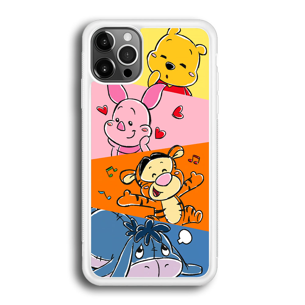 Winnie The Pooh Duty on Plesure iPhone 12 Pro Max Case