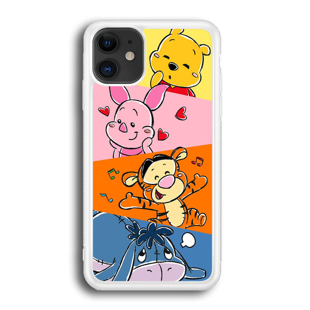 Winnie The Pooh Duty on Plesure iPhone 12 Case