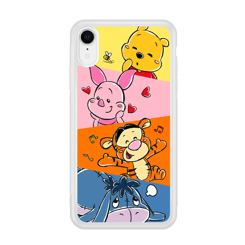 Winnie The Pooh Duty on Plesure iPhone XR Case