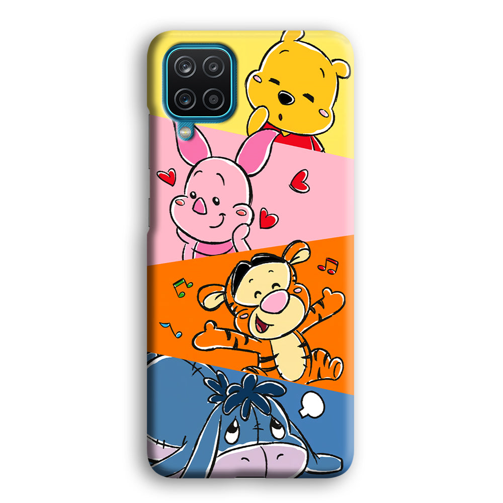 Winnie The Pooh Duty on Plesure Samsung Galaxy A12 Case