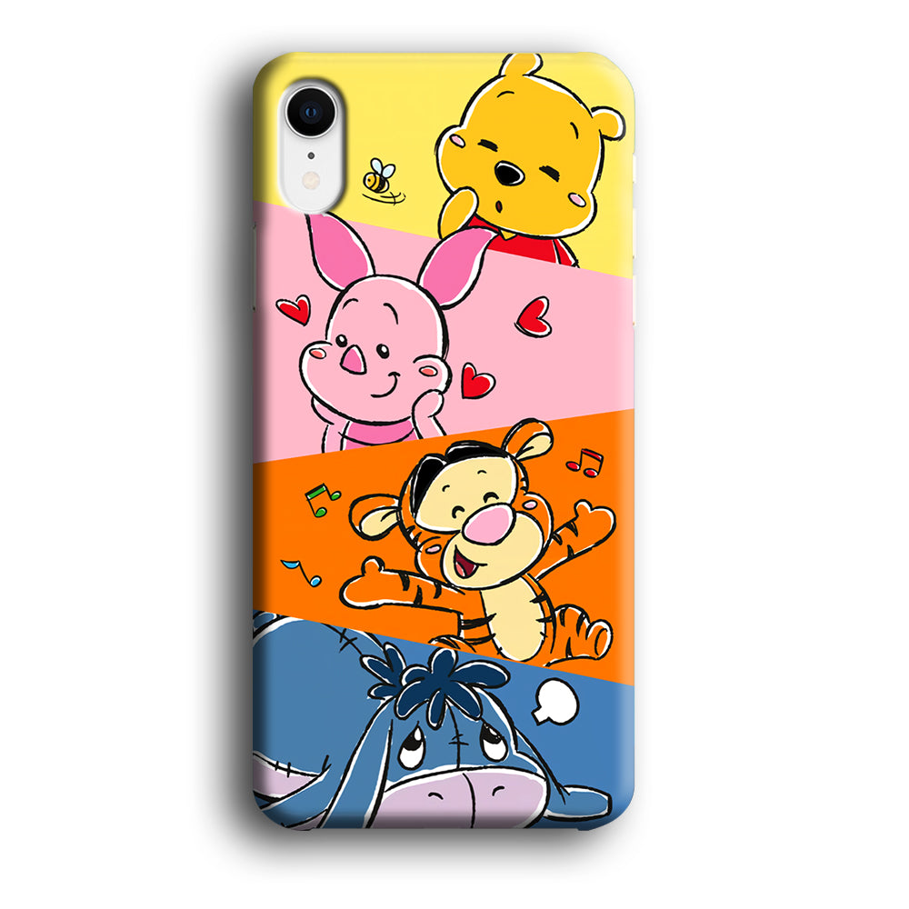 Winnie The Pooh Duty on Plesure iPhone XR Case