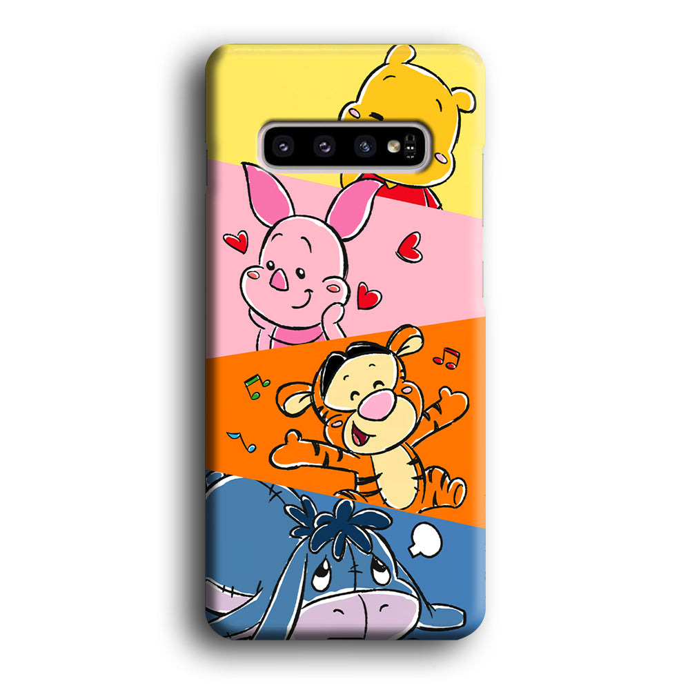 Winnie The Pooh Duty on Plesure Samsung Galaxy S10 Case