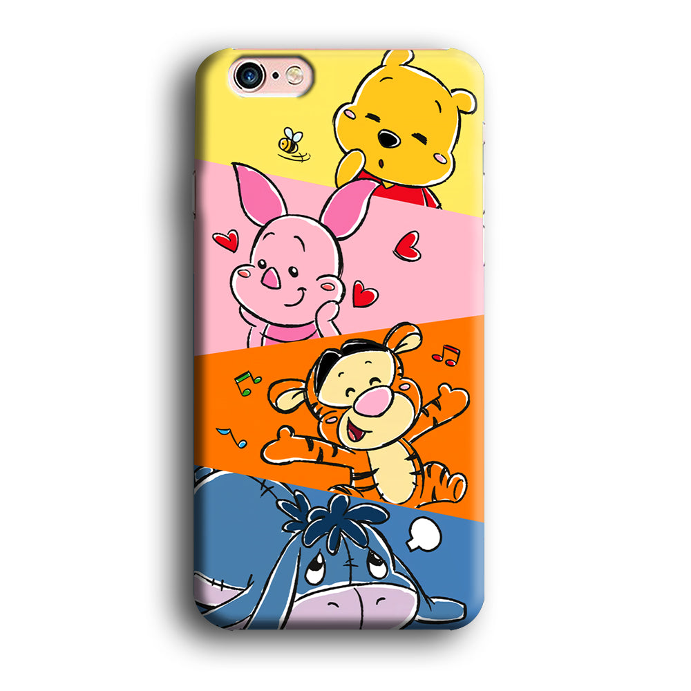 Winnie The Pooh Duty on Plesure iPhone 6 | 6s Case