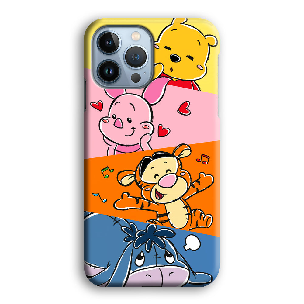 Winnie The Pooh Duty on Plesure iPhone 13 Pro Max Case