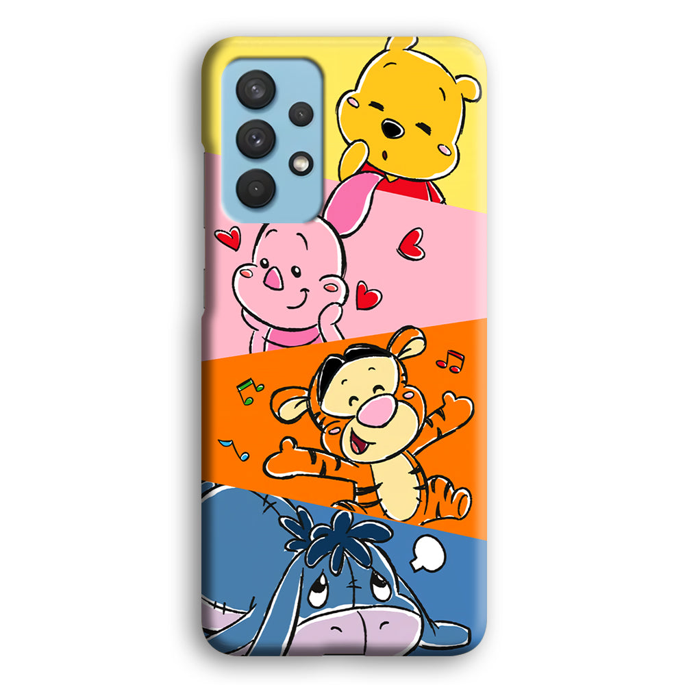 Winnie The Pooh Duty on Plesure Samsung Galaxy A32 Case