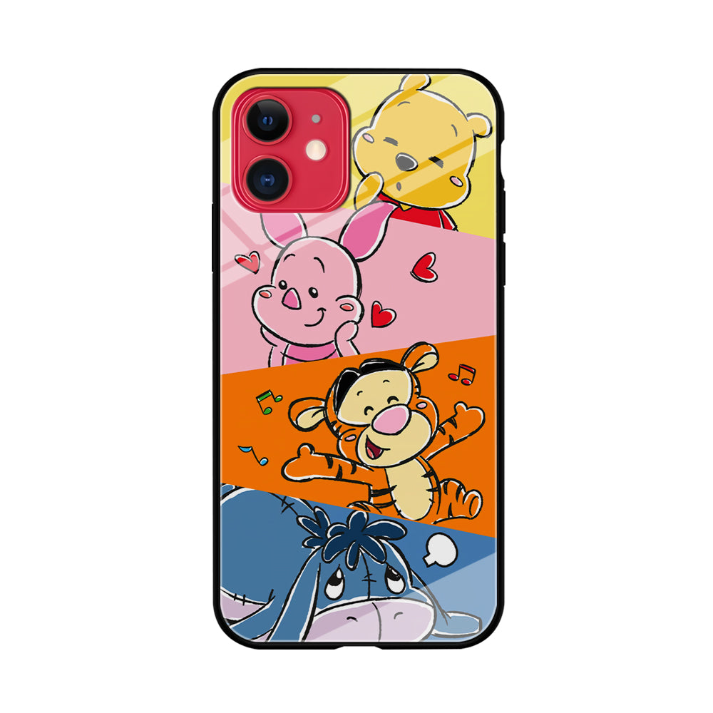 Winnie The Pooh Duty on Plesure iPhone 11 Case