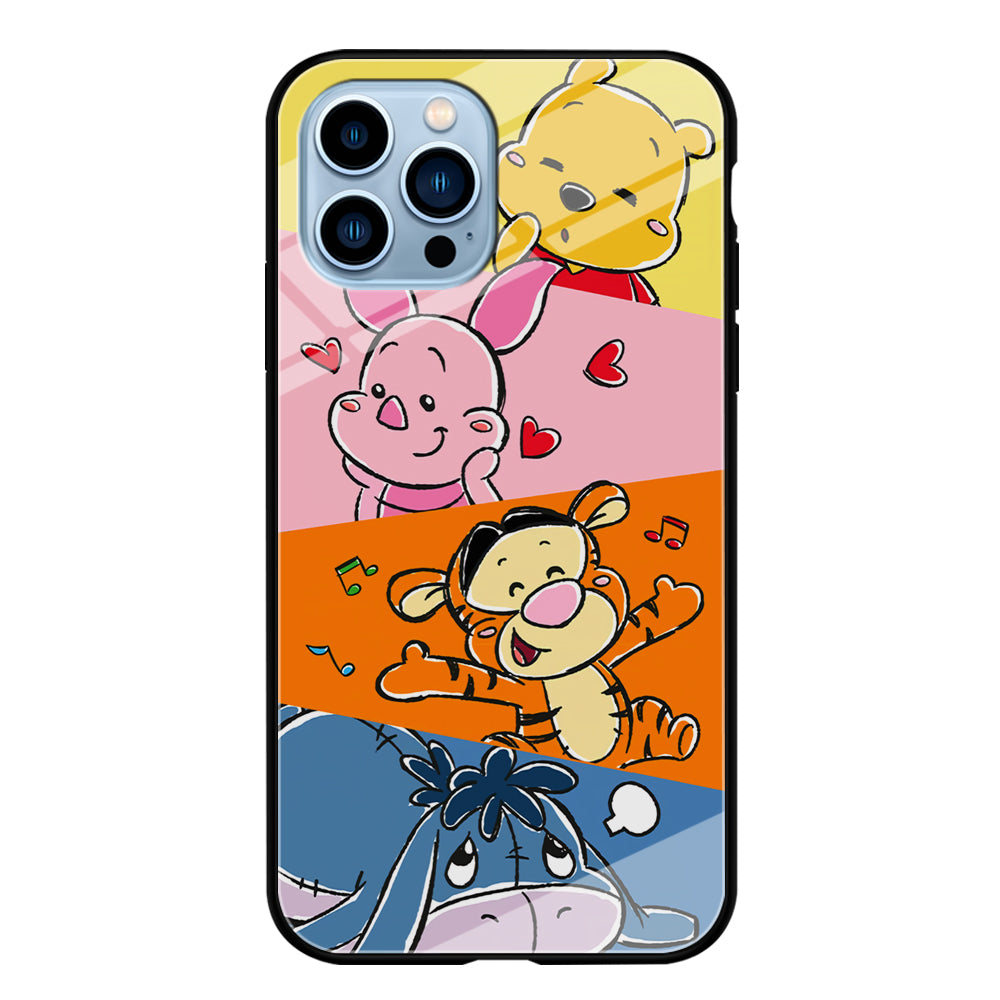 Winnie The Pooh Duty on Plesure iPhone 13 Pro Max Case