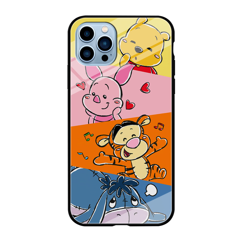 Winnie The Pooh Duty on Plesure iPhone 12 Pro Max Case