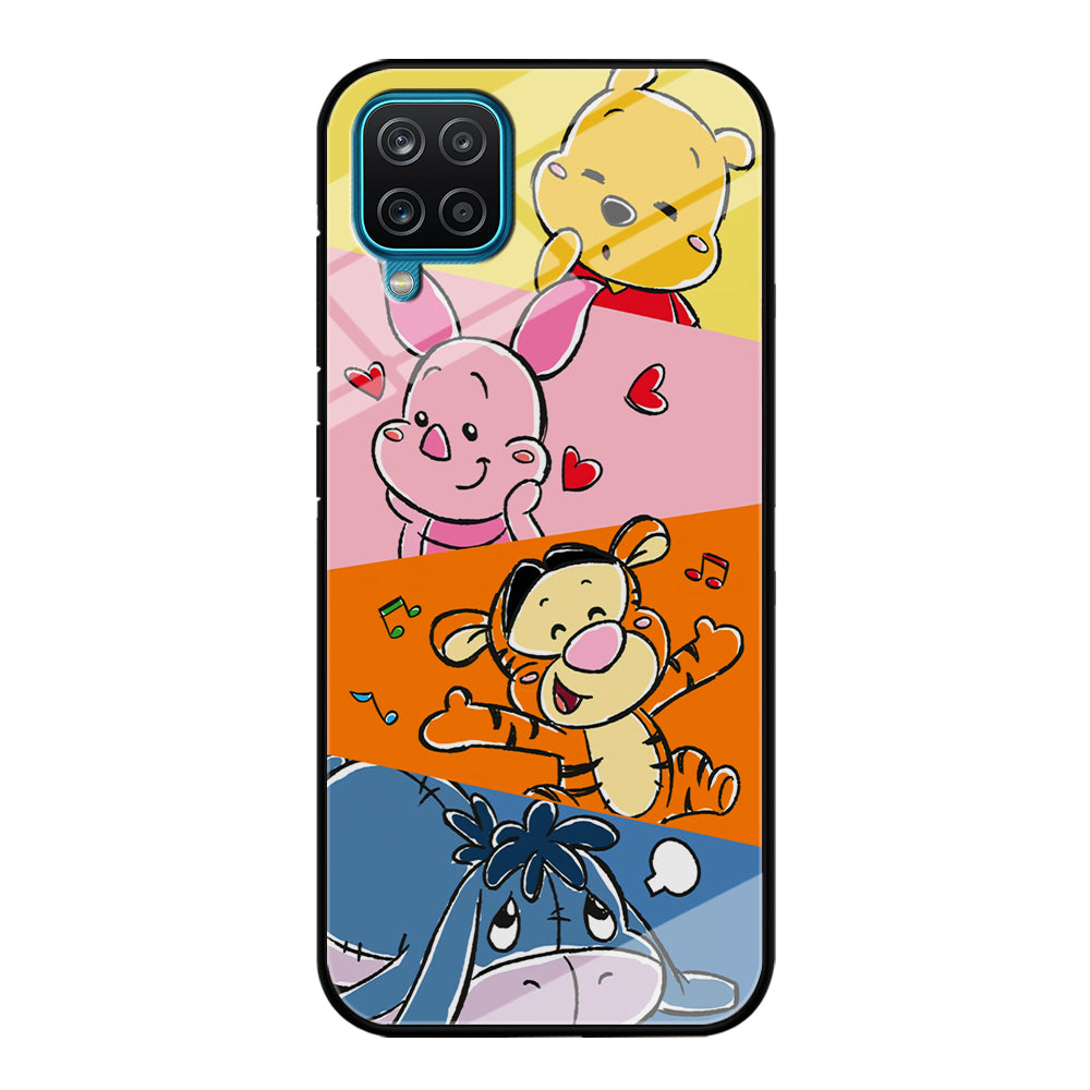 Winnie The Pooh Duty on Plesure Samsung Galaxy A12 Case