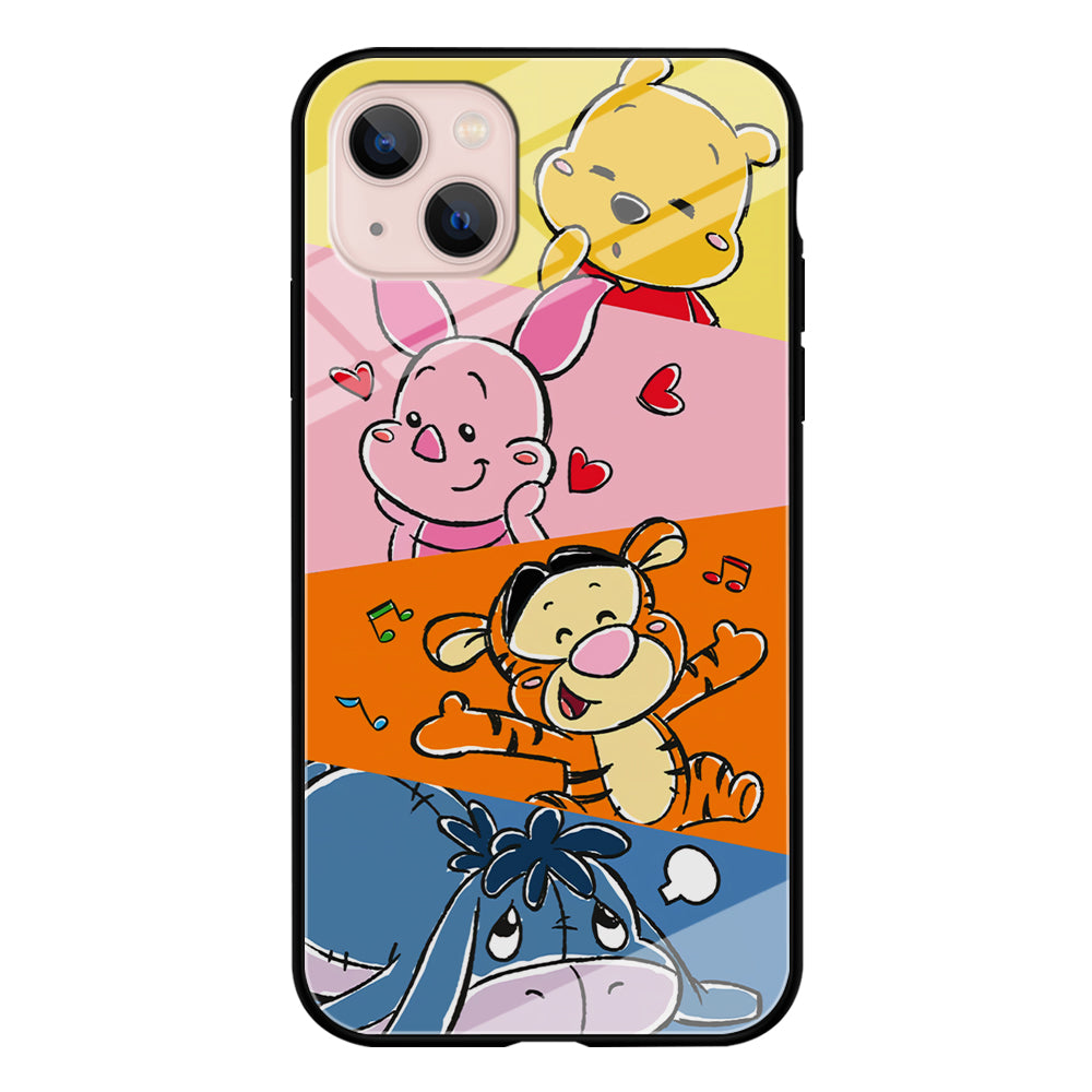 Winnie The Pooh Duty on Plesure iPhone 13 Case