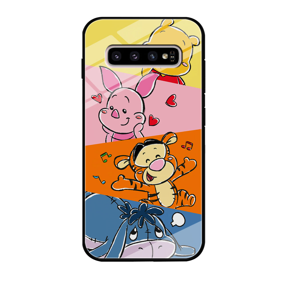 Winnie The Pooh Duty on Plesure Samsung Galaxy S10 Case