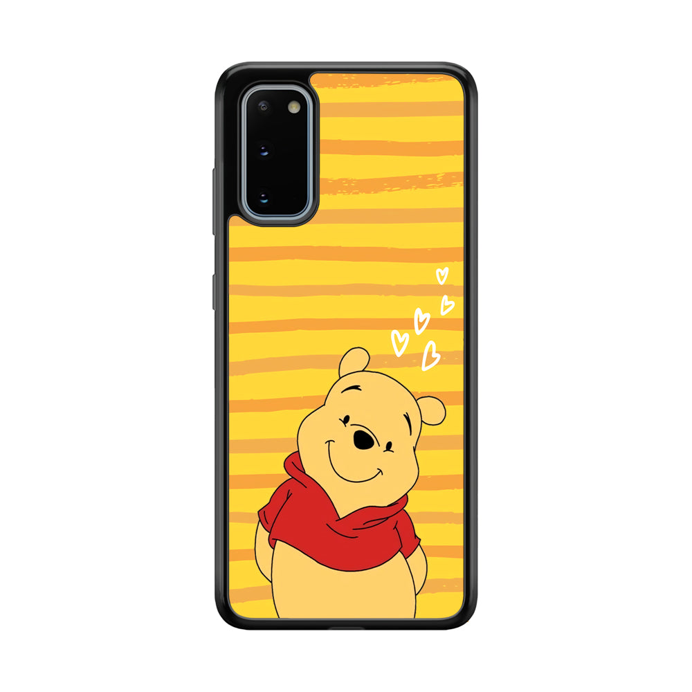 Winnie The Pooh Lovely Smile Samsung Galaxy S20 Case