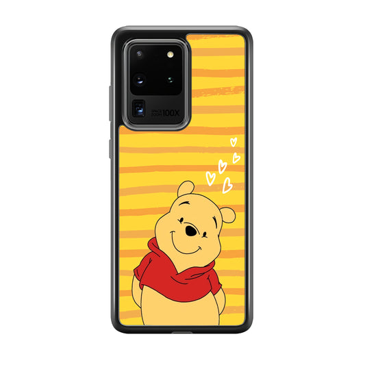 Winnie The Pooh Lovely Smile Samsung Galaxy S20 Ultra Case